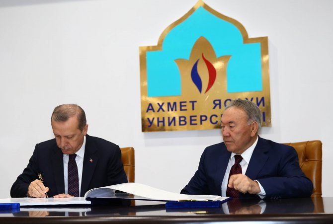 Cumhurbaşkanı Erdoğan, Kazakistan'da