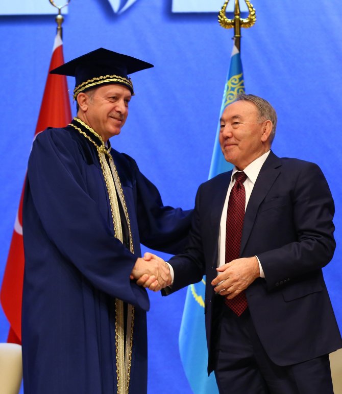 Cumhurbaşkanı Erdoğan, Kazakistan'da