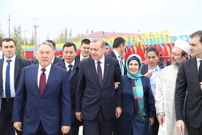 Cumhurbaşkanı Erdoğan, Kazakistan'da