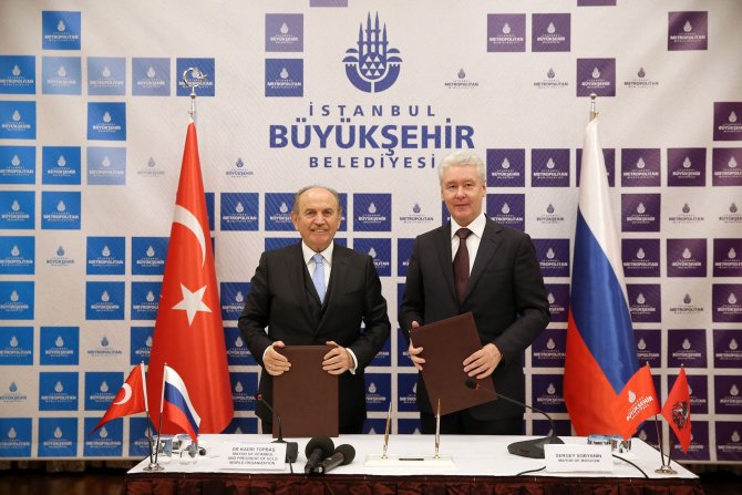 İstanbul İle Moskova Belediyeleri Arasında İşbirliği