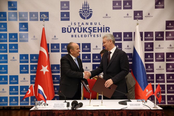 İstanbul İle Moskova Belediyeleri Arasında İşbirliği