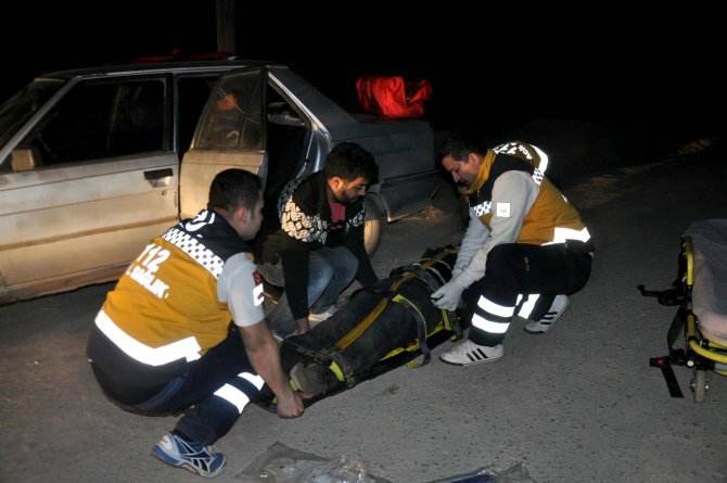 Kırıkkale'de Otomobil Dereye Düştü: 6 Yaralı