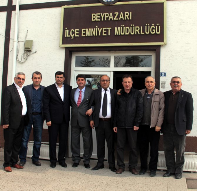 Mhp İlçe Başkanı Ayanoğlu'ndan Emniyet Müdürlüğüne Ziyaret