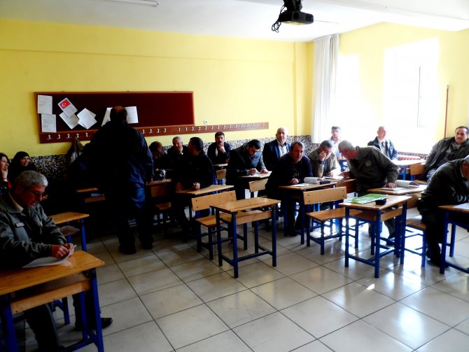 Seydişehir'de Orman İşletme Şefliği Personeline İlk Yardım Eğitimi