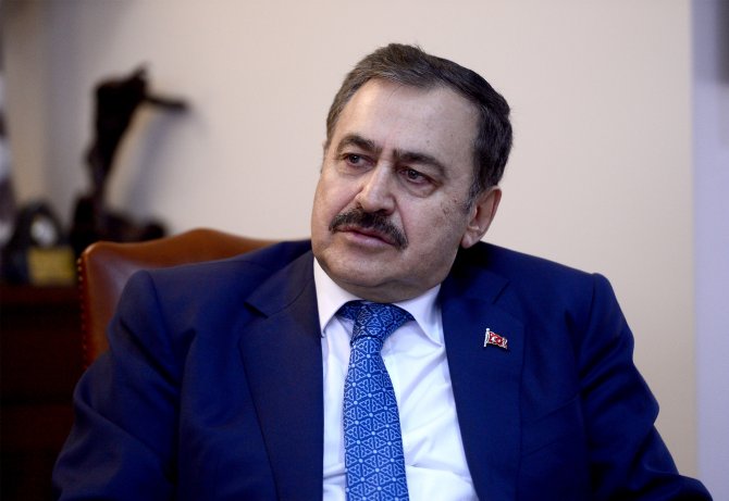 Eroğlu, Rumen Mevkidaşı Gaurilescu'yu Kabul Etti