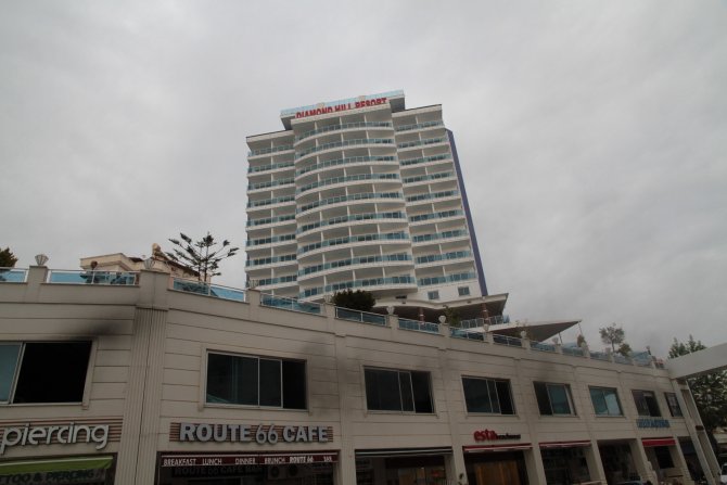 Alanya'da 5 Yıldızlı Otelde Yangın