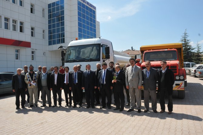 Bahşılı Belediyesi'ne Araç Desteği