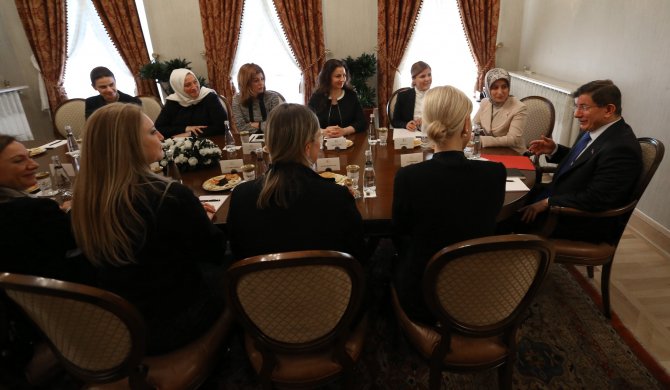 Başbakan Davutoğlu, Tikad Heyetini Kabul Etti