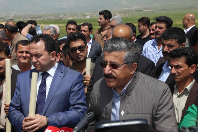 Çatışmalarda Ölen Peşmergeler İçin 1100 Fidan Dikildi