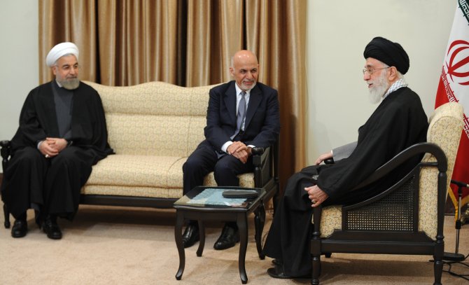 Afganistan Devlet Başkanı Gani Tahran’da