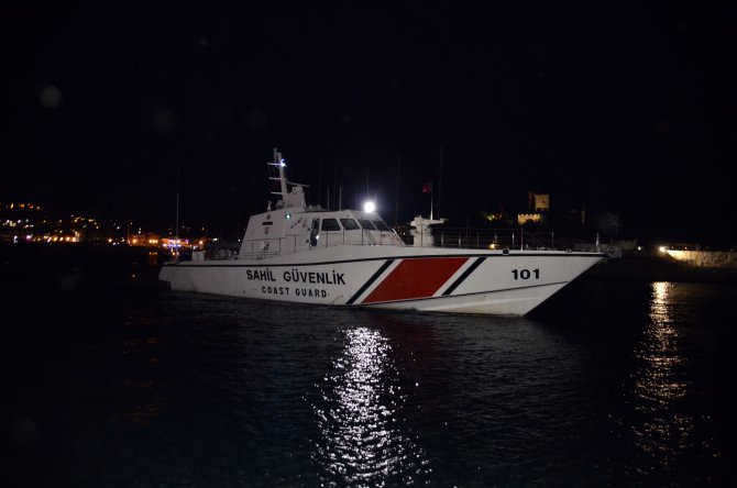Bodrum'da Kaçakları Taşıyan Tekne Battı