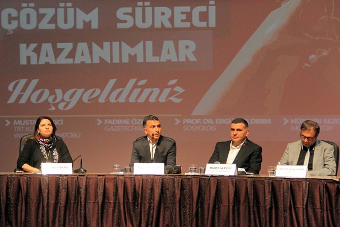 Elazığ'da "Çözüm Süreci" Paneli