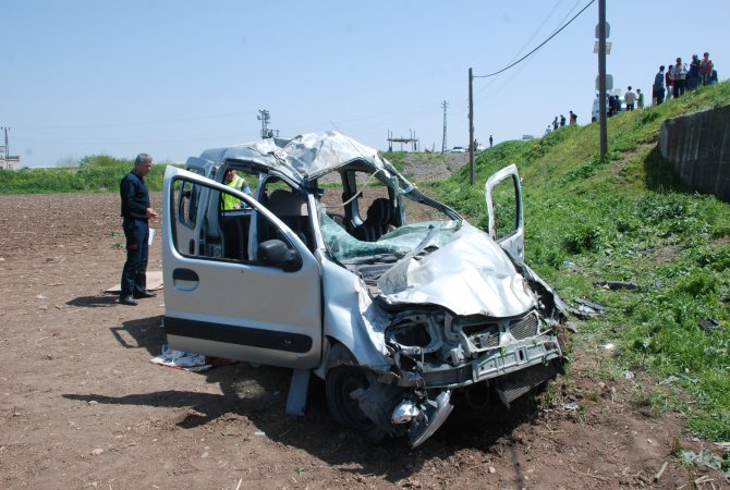 Diyarbakır'da Trafik Kazası: 1 Ölü, 5 Yaralı