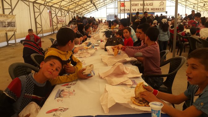 Siirt'te Kardeşlik Sofrası