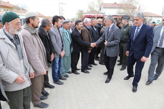 Aksaray Valisi Köy Ve Beldelerde İncelemelerde Bulundu