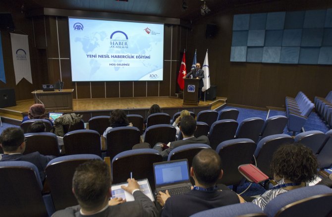 Anadolu Ajansının "Yeni Nesil Habercilik" Eğitimi Başladı