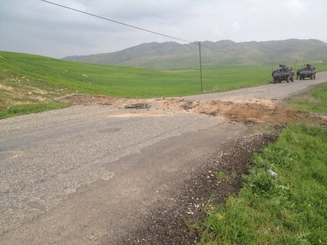 Menfeze Yerleştirilen Bomba Patlatıldı