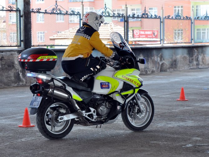 Motosikletli Ambulanslar Göreve Hazır
