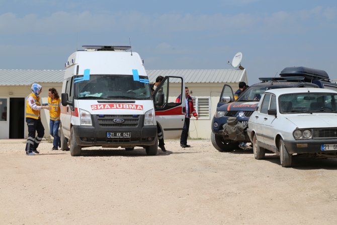 Silvan Barajı Yolunda Meydana Gelen Patlama