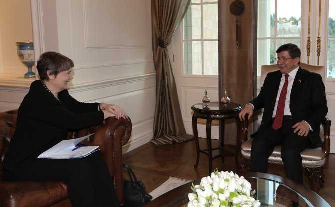 Başbakan Davutoğlu'nun Kabulü