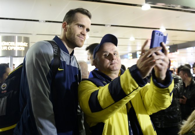Fenerbahçe Ülker İstanbul'a Geldi