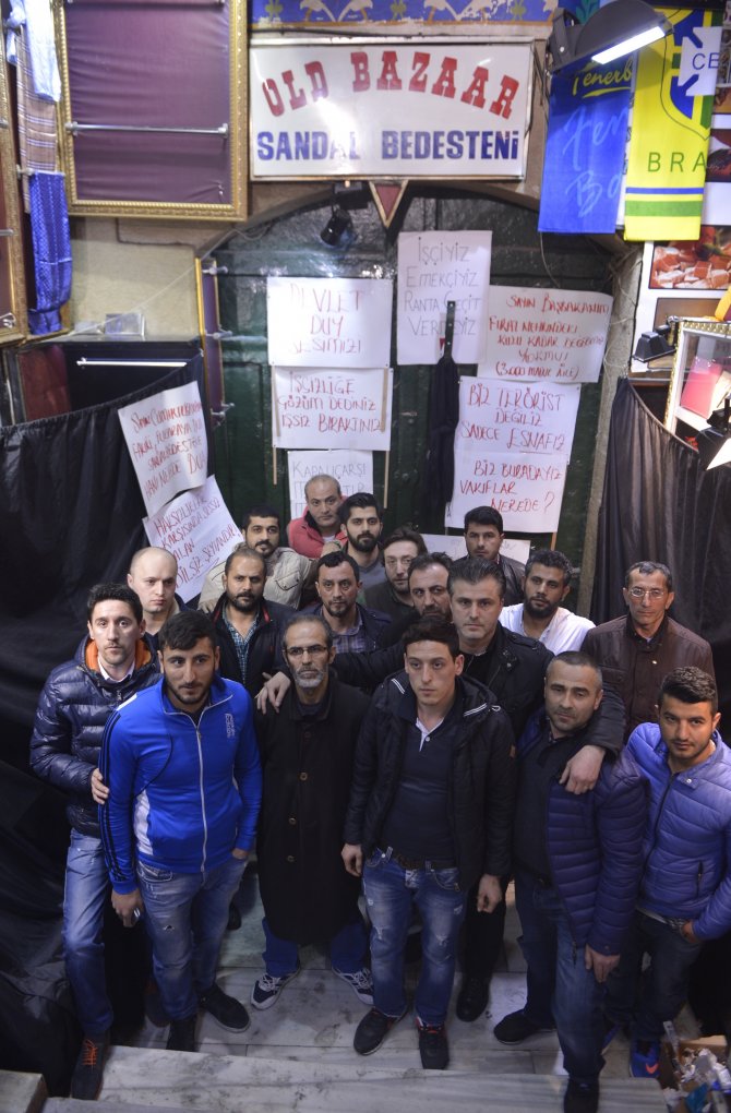 Kapalıçarşı'da Eylem