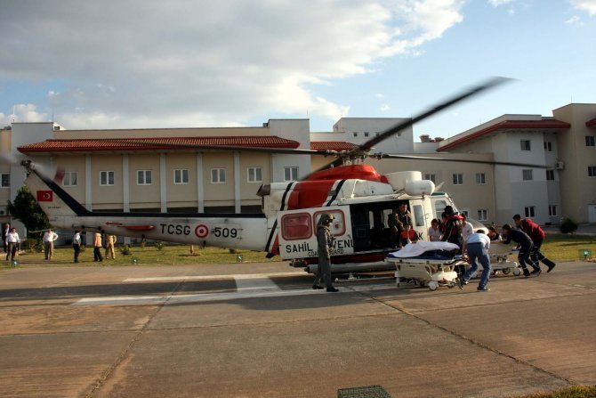Muğla'da Kaçakları Taşıyan Botun Batması