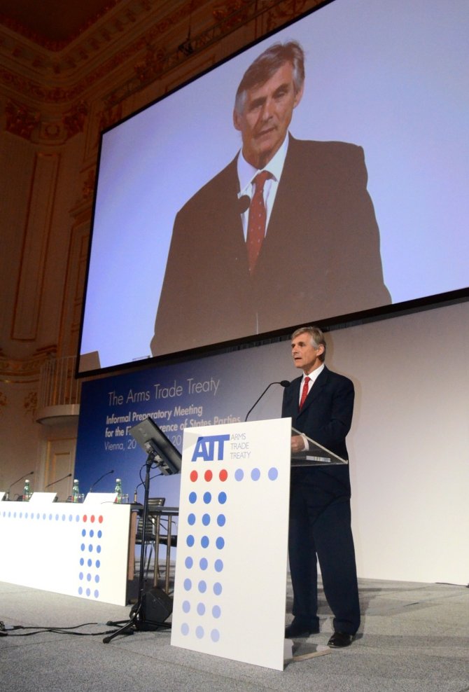 Viyana'da "Silah Ticareti Anlaşması" Konferansı