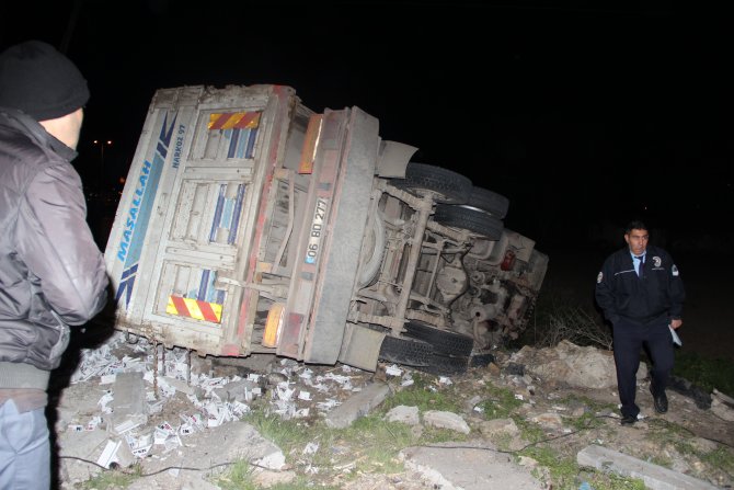 Başkentte Trafik Kazası: 1 Ölü, 4 Yaralı