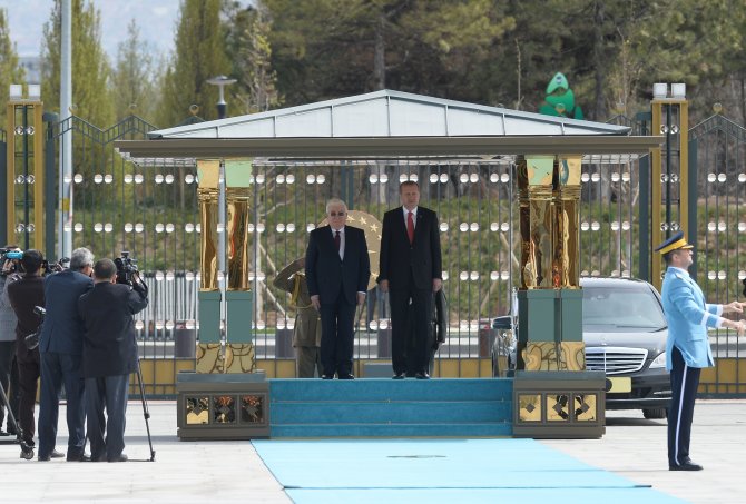 Irak Cumhurbaşkanı Masum Ankara'da