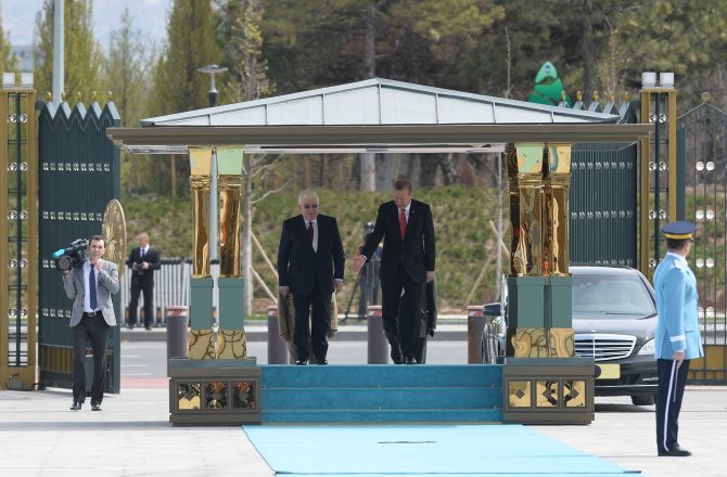 Irak Cumhurbaşkanı Masum Ankara'da