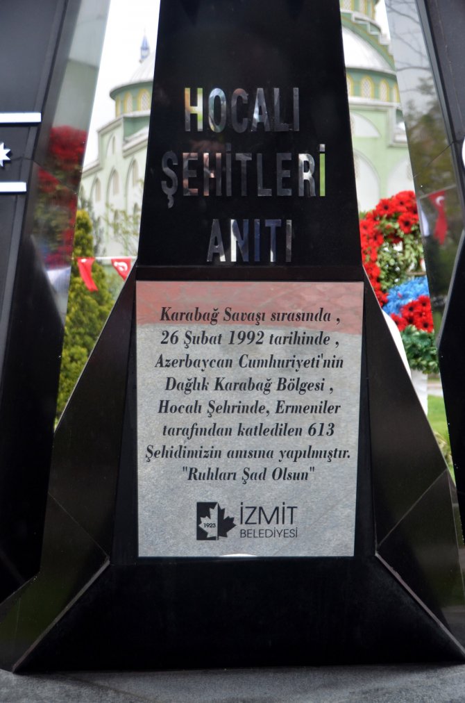 Kocaeli'de "Hocalı Şehitleri Anıtı" Açıldı