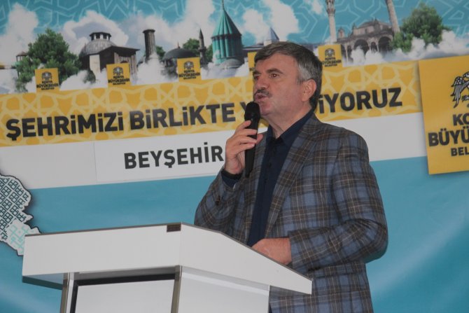 Konya Büyükşehir Belediye Başkanı Akyürek, Beyşehir'de