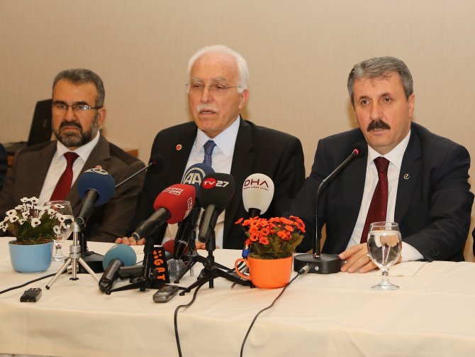 "Milli İttifak" Gaziantep'te Milletvekili Adaylarını Tanıttı