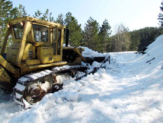 Muğla'da Kar Nedeniyle Kapanan Yol Ulaşıma Açıldı