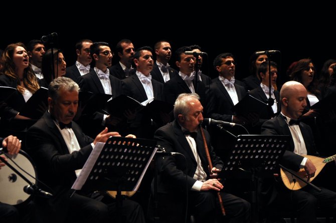 "Türk Dünyası Türk Halk Müziği Korosu" Konseri