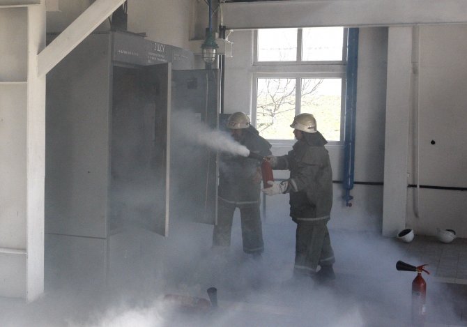 Ukrayna'da, Olası Terör Saldırısına Karşı Eğitim Tatbikatı