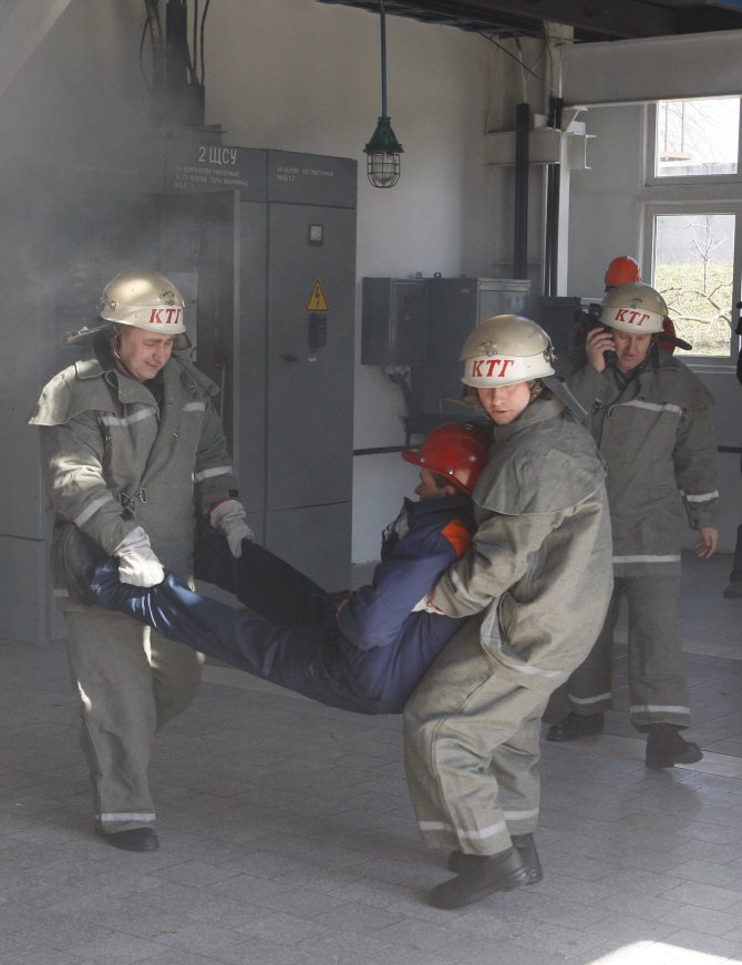 Ukrayna'da, Olası Terör Saldırısına Karşı Eğitim Tatbikatı