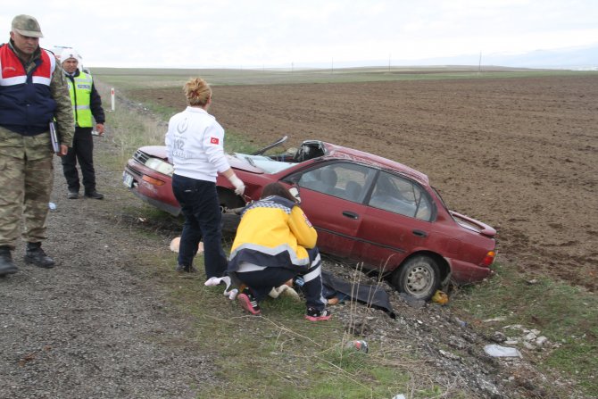 Ağrı'da Otomobil Takla Attı: 1 Ölü, 3 Yaralı
