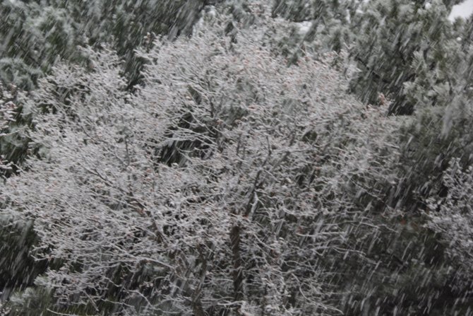 Beypazarı'na Kar Yağdı