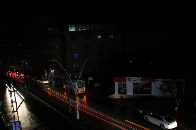Doğu Anadolu İle Doğu Karadeniz Bölgelerinde Elektrik Kesintisi