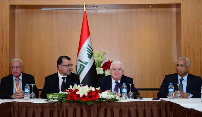 Irak Cumhurbaşkanı Masum Ankara'da