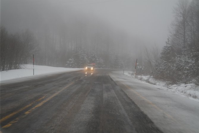 Afyonkarahisar Ve Kütahya'da Kar Yağışı