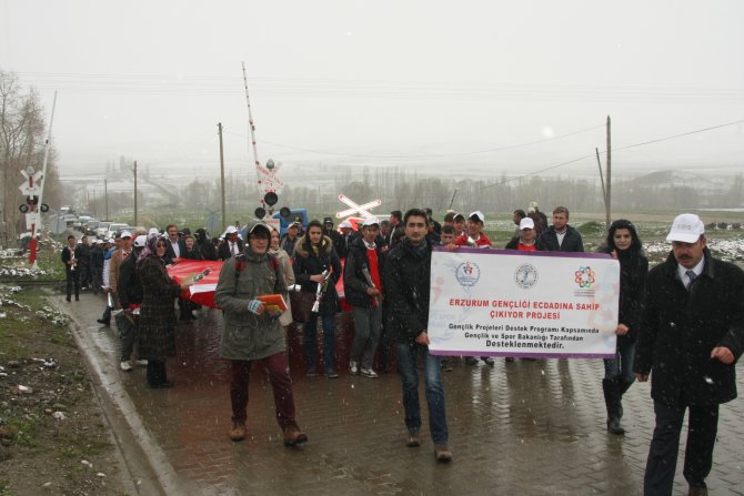 Alaca'da Ermeni Çetelerince Katledilenler Anısına Fidan