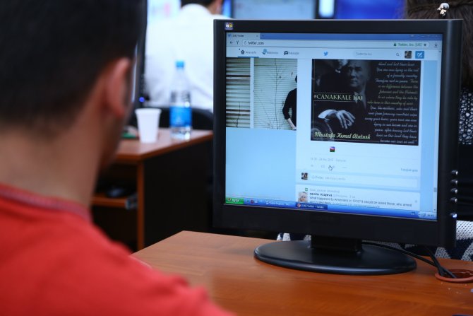 Azerbaycanlı Öğrencilerden Çanakkale Zaferi'ne Sosyal Medya Desteği