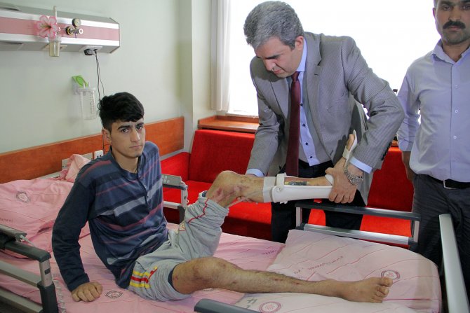 Bacaklarını Kaybetme Tehlikesi Geçiren Genç Yeniden Adım Attı