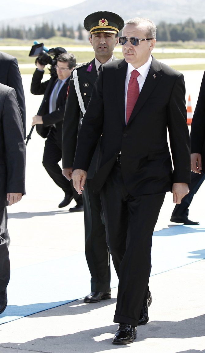 Cumhurbaşkanı Erdoğan, Çanakkale'ye Geldi