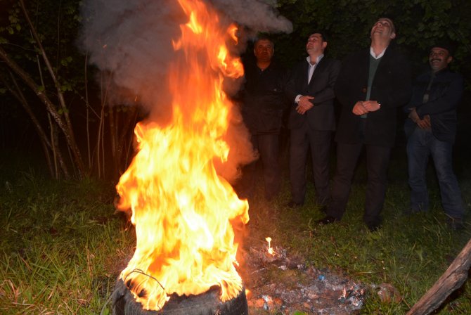 Fındık Üreticileri Zirai Don Riskine Karşı Nöbette