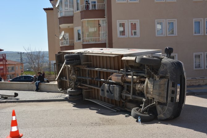Elmadağ'da Trafik Kazası: 1 Yaralı