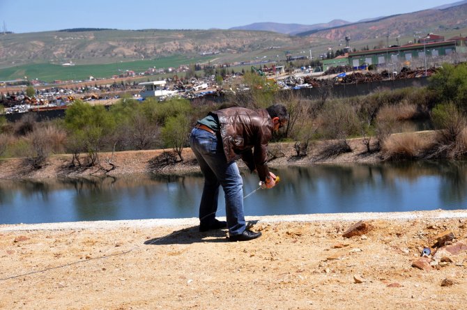 Kızılırmak Kıyısında Bulunan El Bombası İmha Edildi